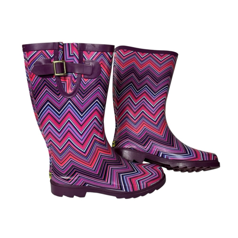 Western Chief‎ Womens 8 Vogue Purple Rain Work Boots